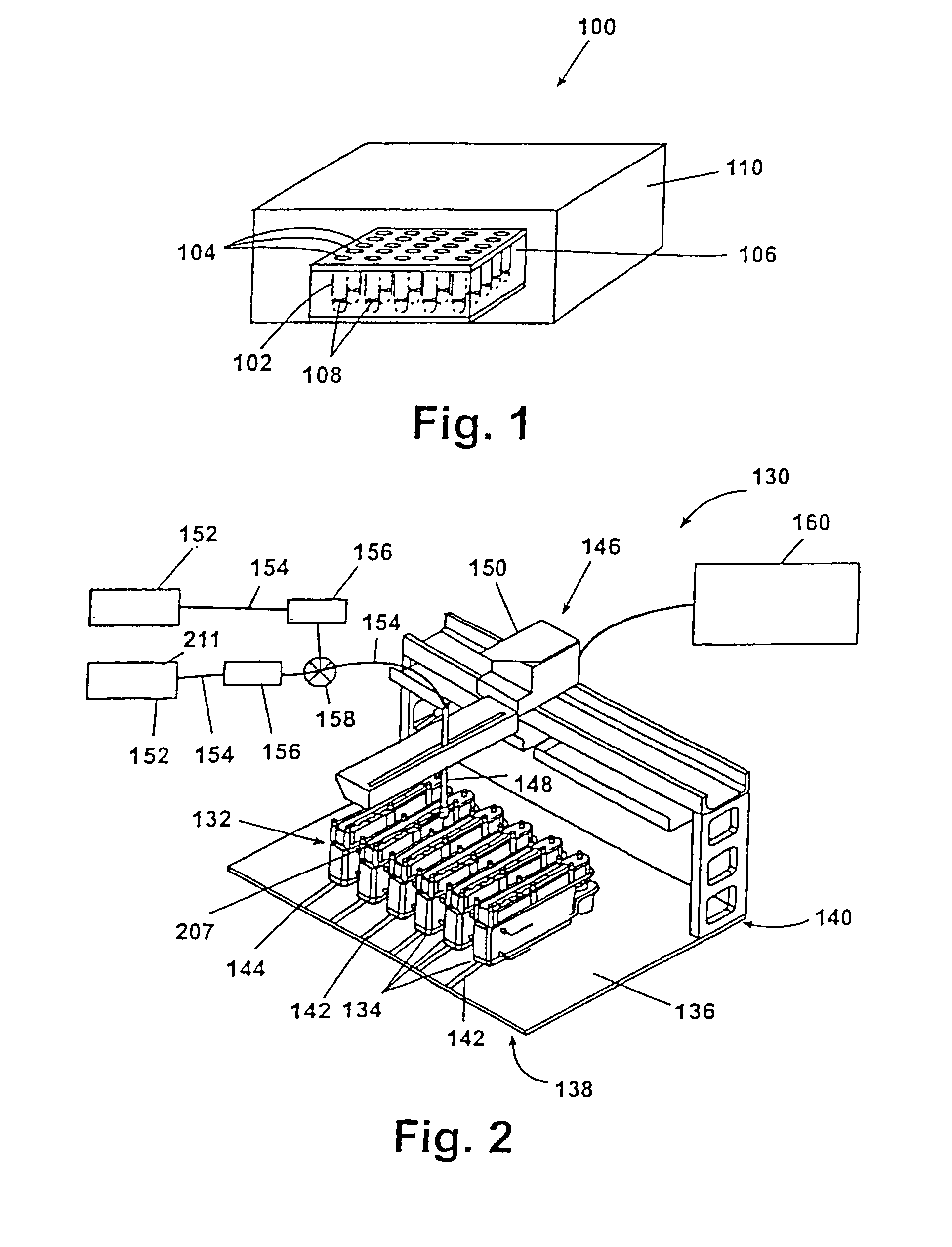 Parallel reactor with sensing of internal properties