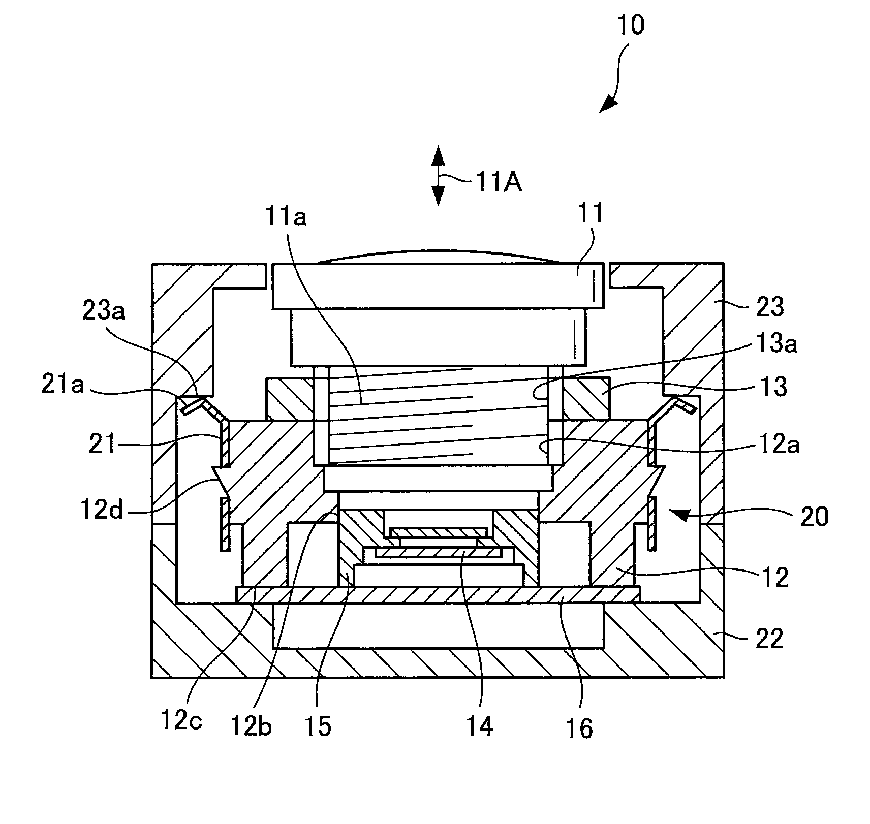 Imaging device, and method for manufacturing the same