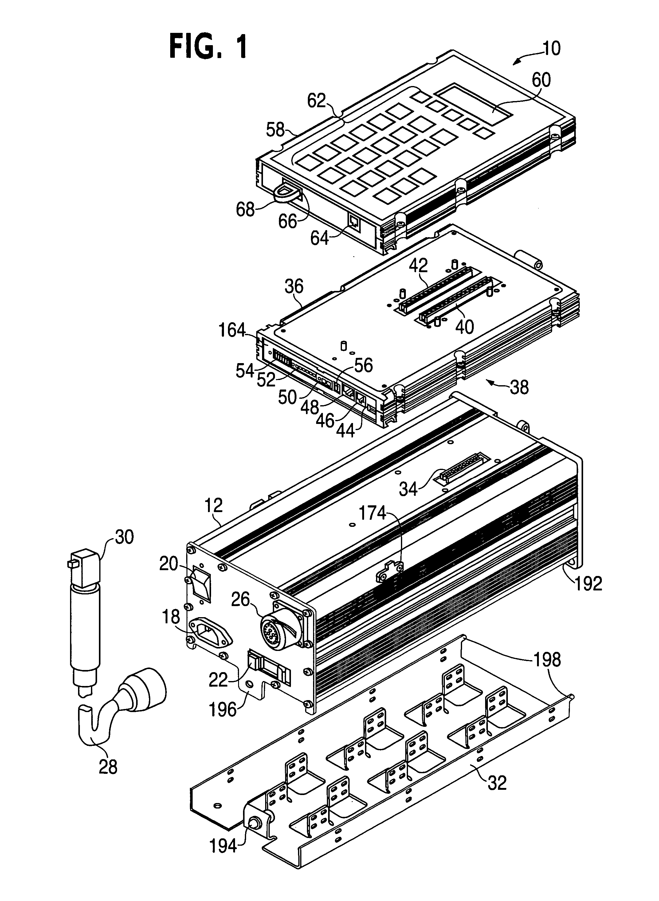 Modular controller apparatus and method