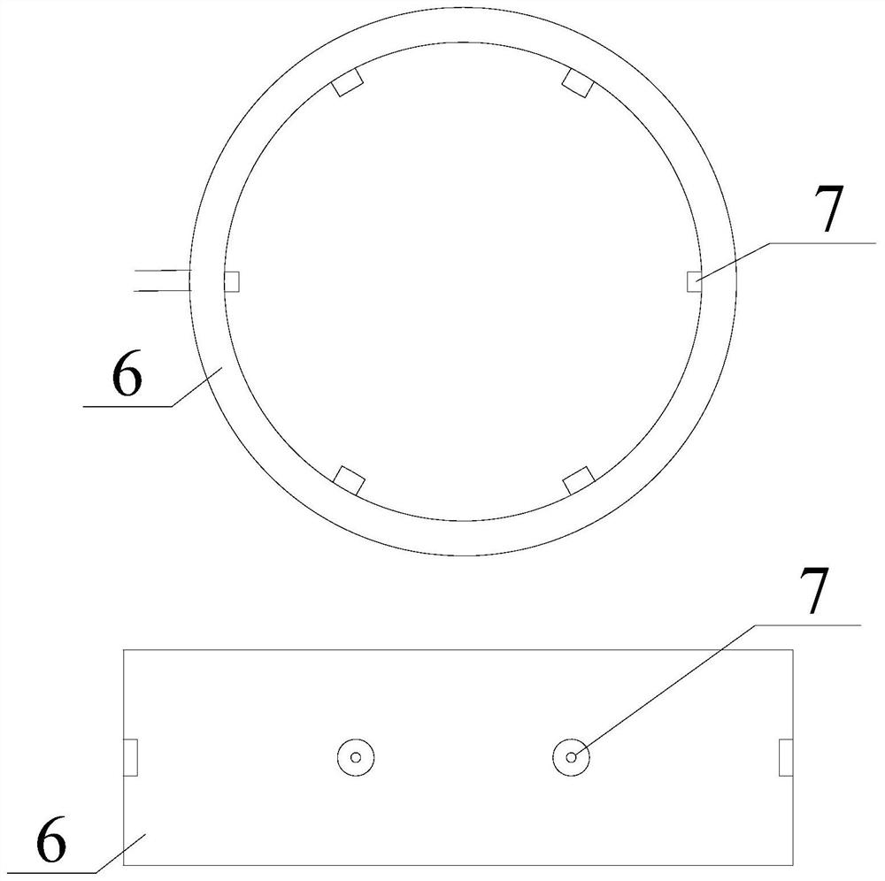 A kind of enhanced micro-bubble hedging type VOCs spray reaction device