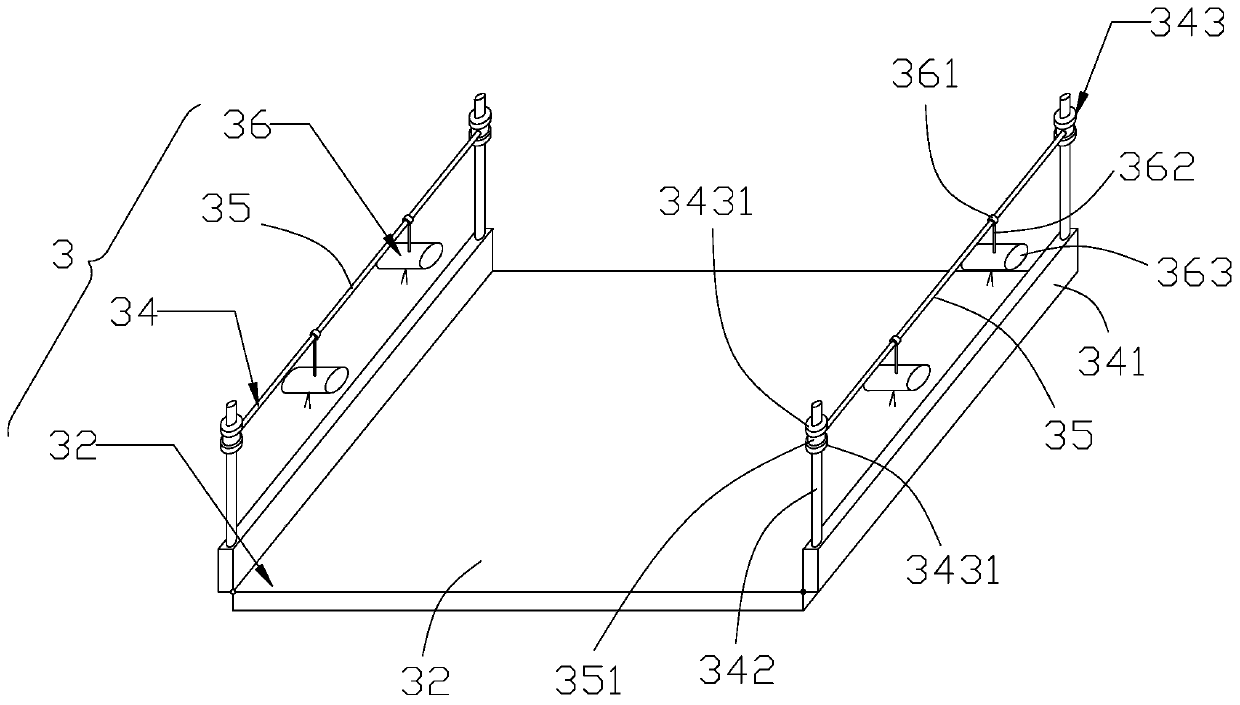 Rabbit fixation keeping device