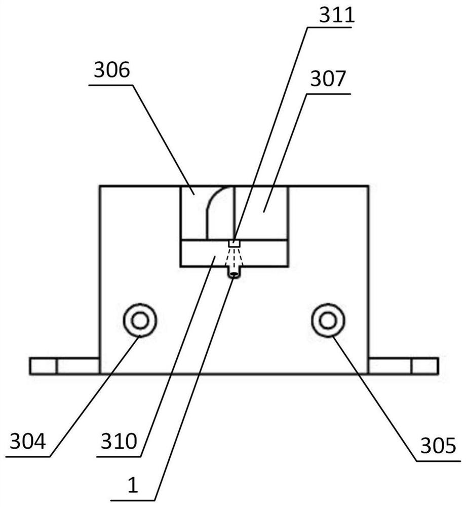 Jet oiling mechanism and double-sided para-aramid fiber oiling device