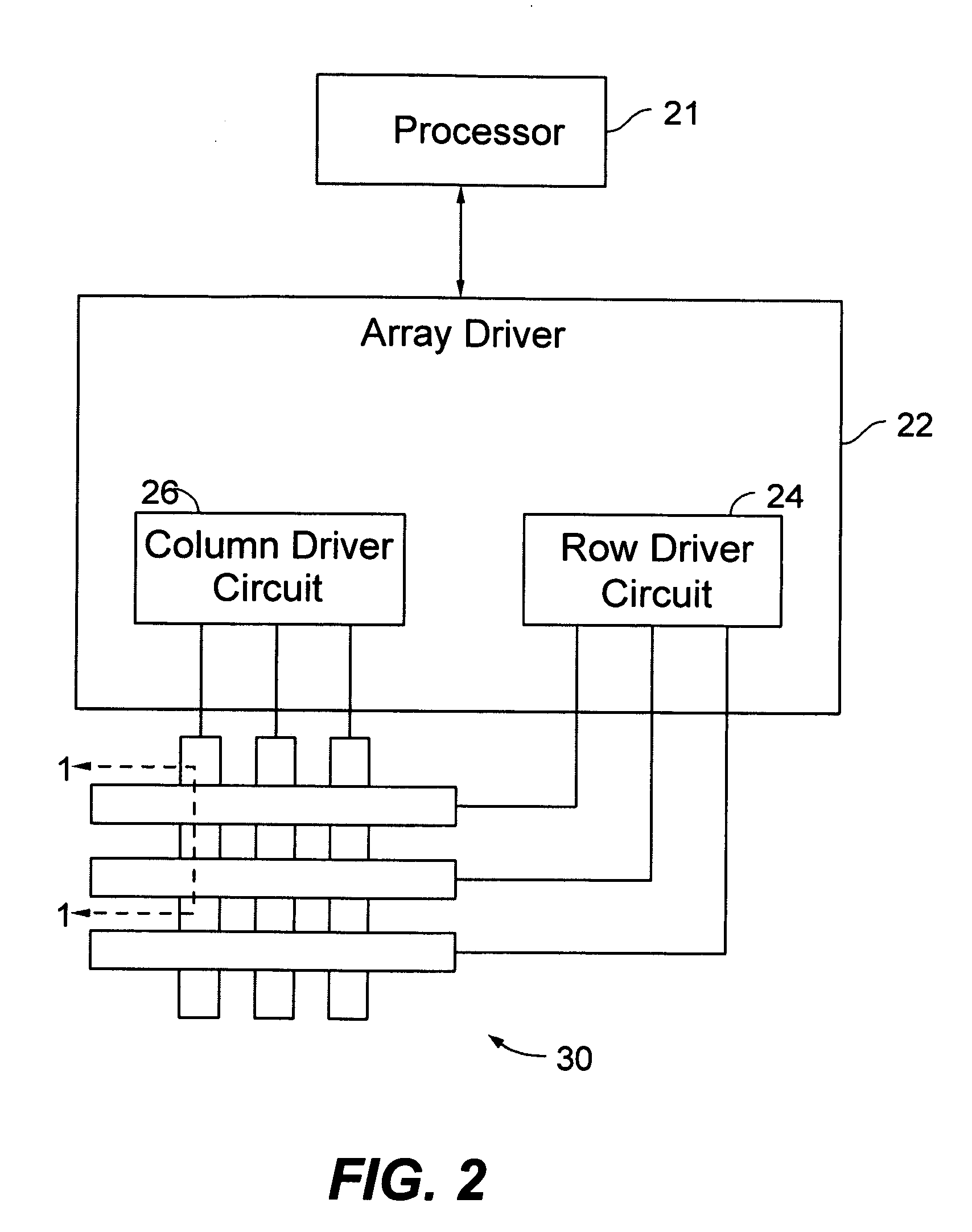 Method and apparatus for providing brightness control in an interferometric modulator (IMOD) display