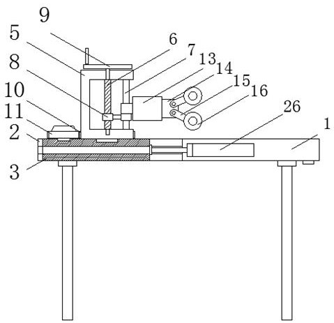 A lumbar puncture fixation device