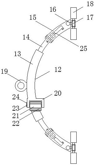 A lumbar puncture fixation device