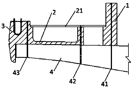 Fabricated bridge deck structure