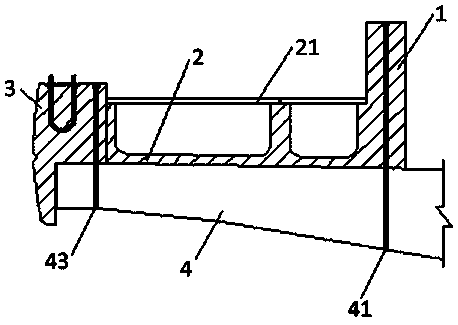 Fabricated bridge deck structure