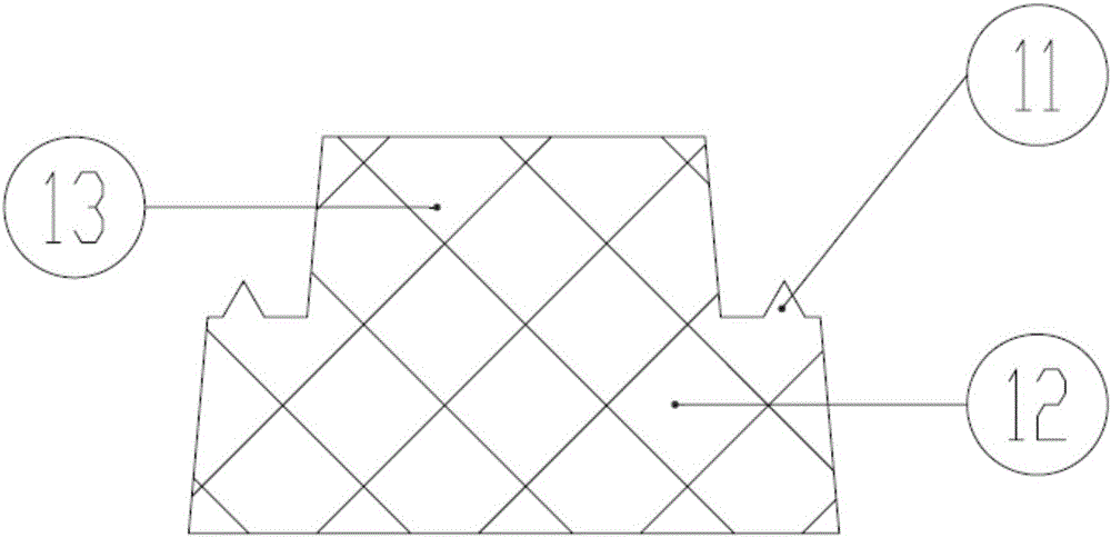 Mold and production process of gas-assisted electroplated product