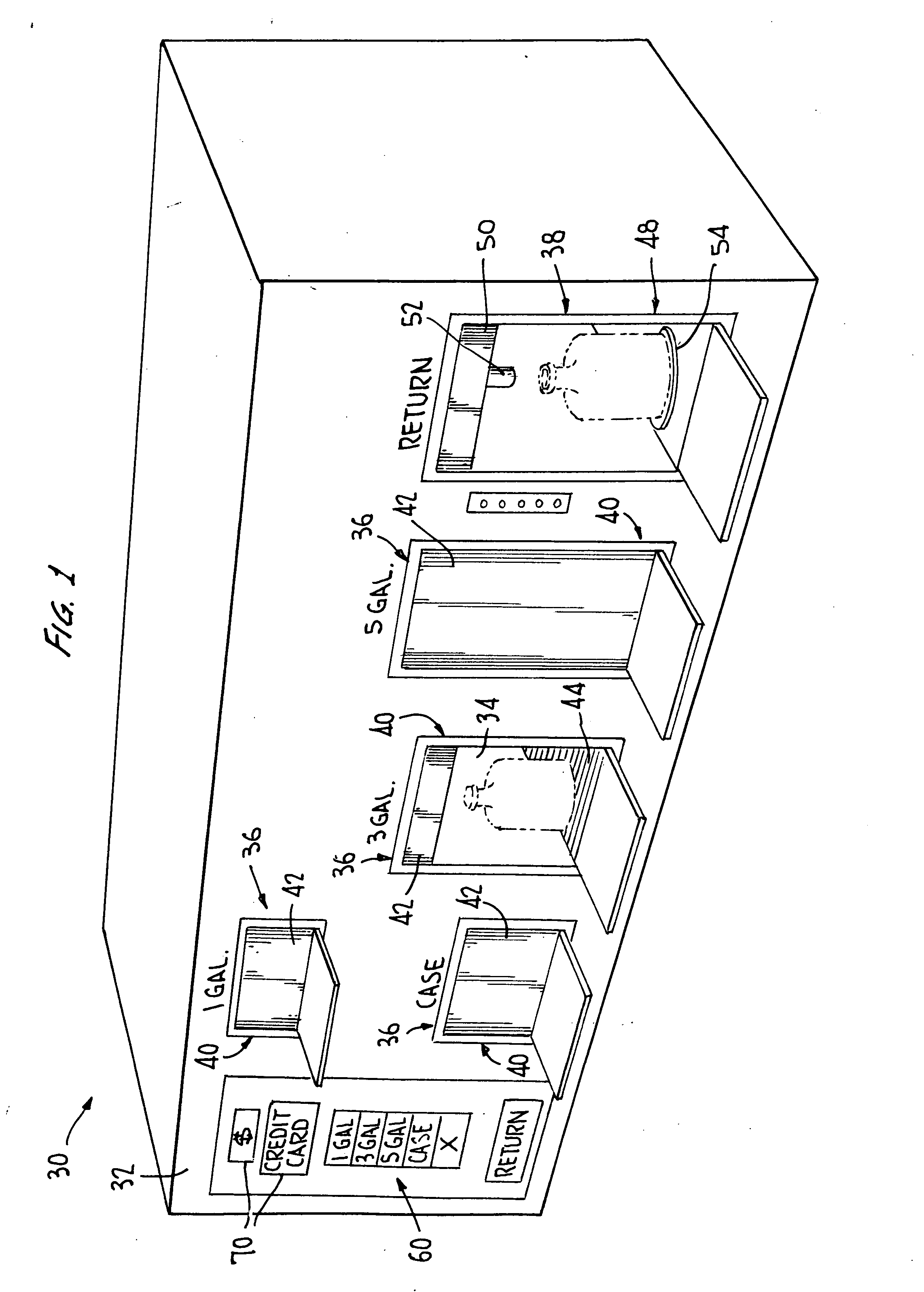 Dispensing apparatus system and method