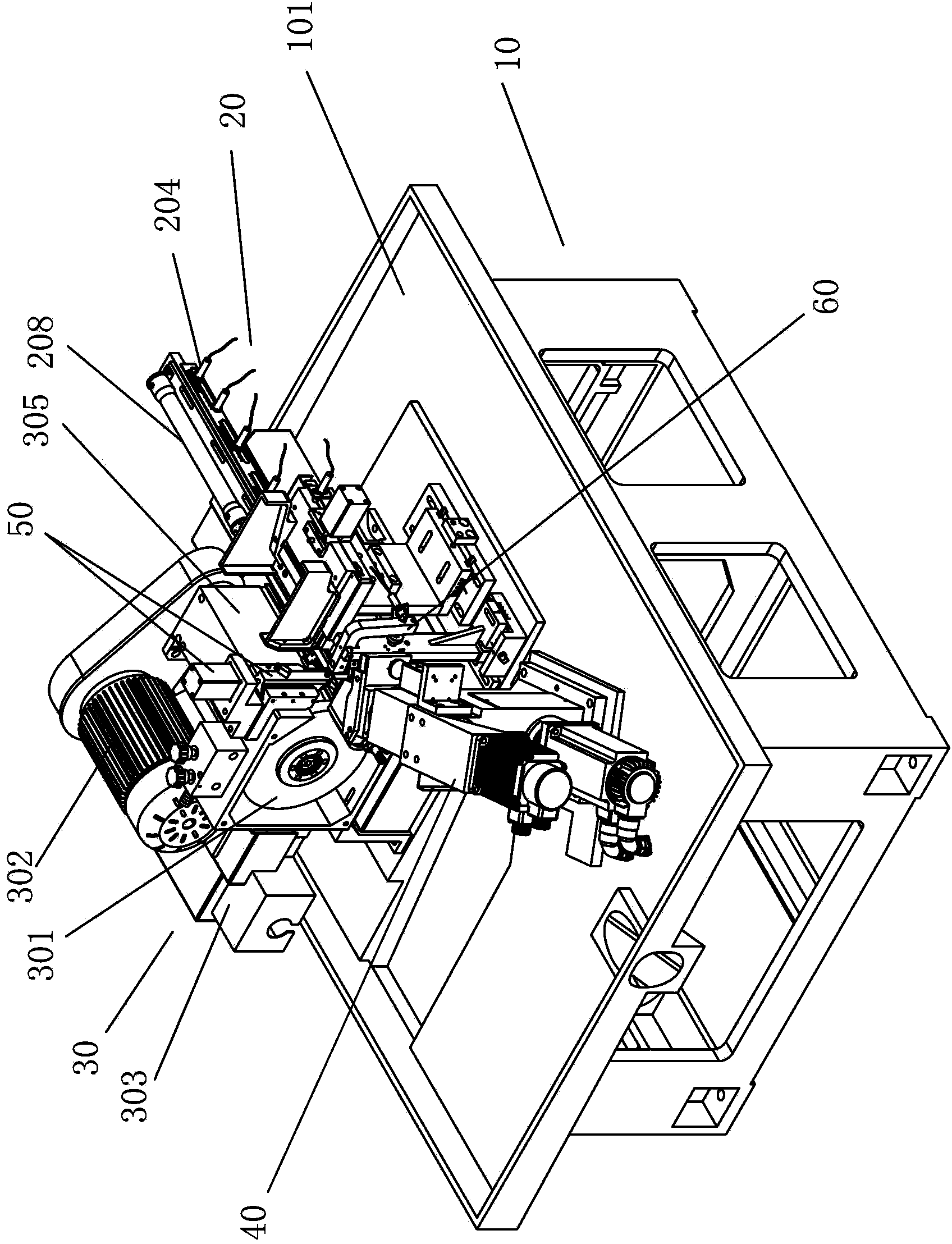 Fully automatic numerical control drill cutter grinding machine