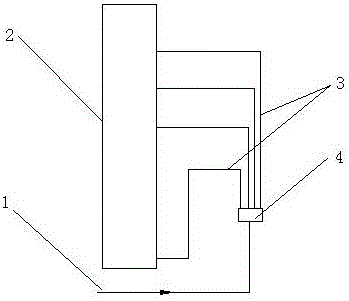 An air conditioner heat exchanger and air conditioner using mixed refrigerant