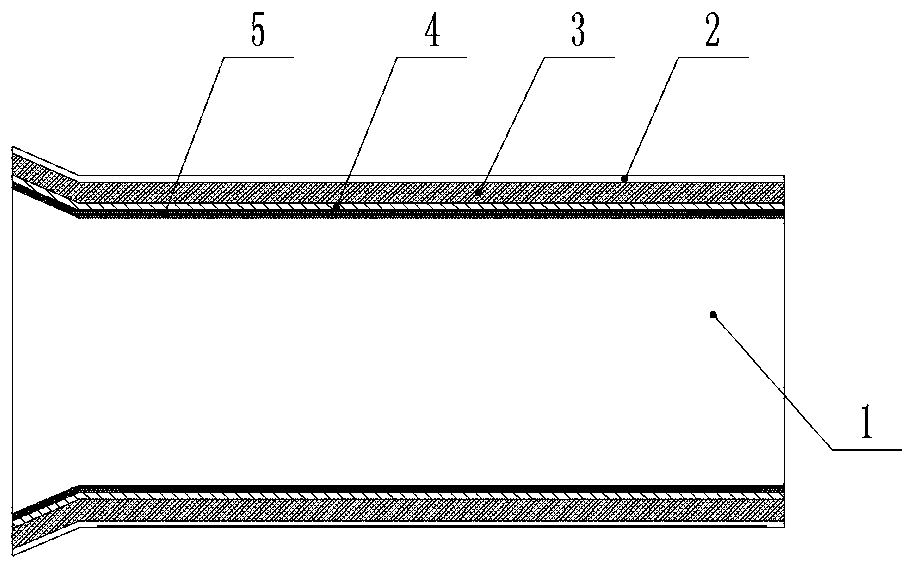 Method for preparing high-strength corrosion-resistant ductile iron pipe