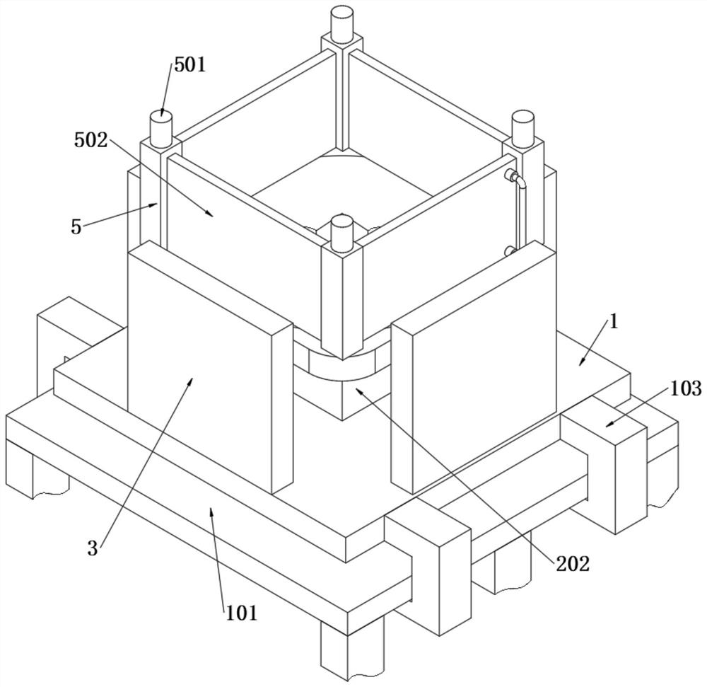 A material delivery platform and delivery method based on marine engineering