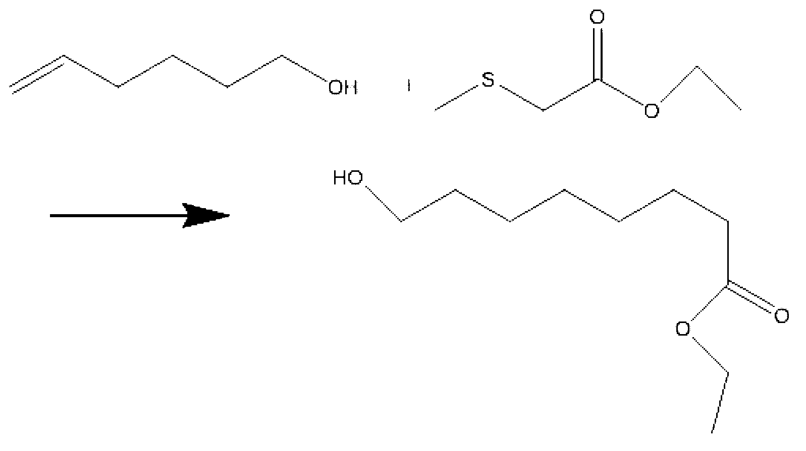 Synthesis method of 8-hydroxyl ethyl caprylate