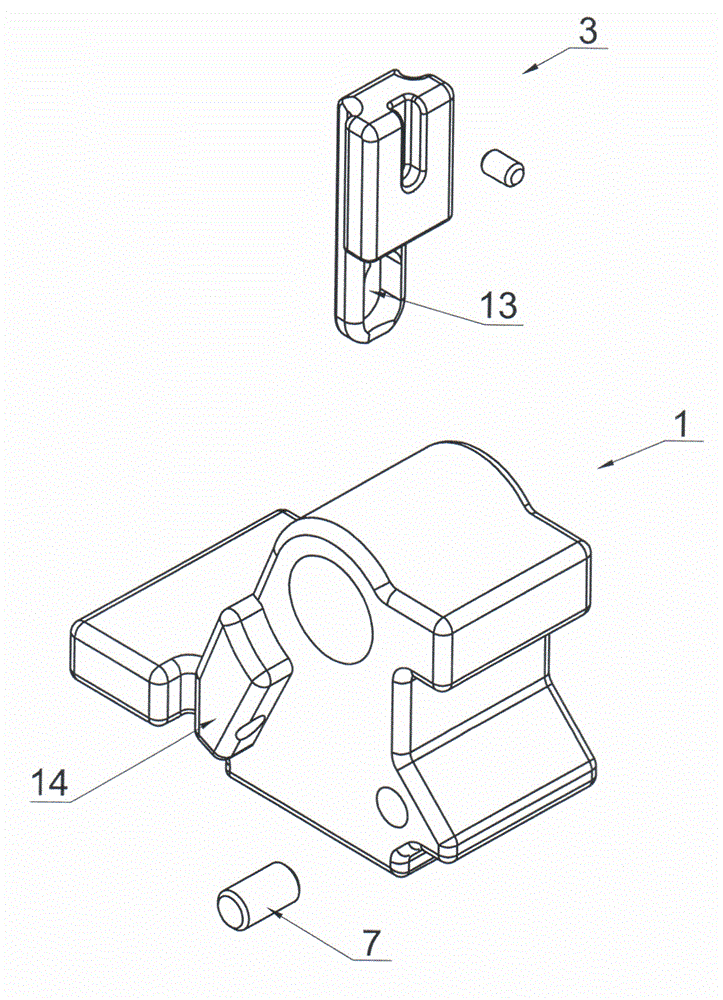 Full-automatic lock for container securing