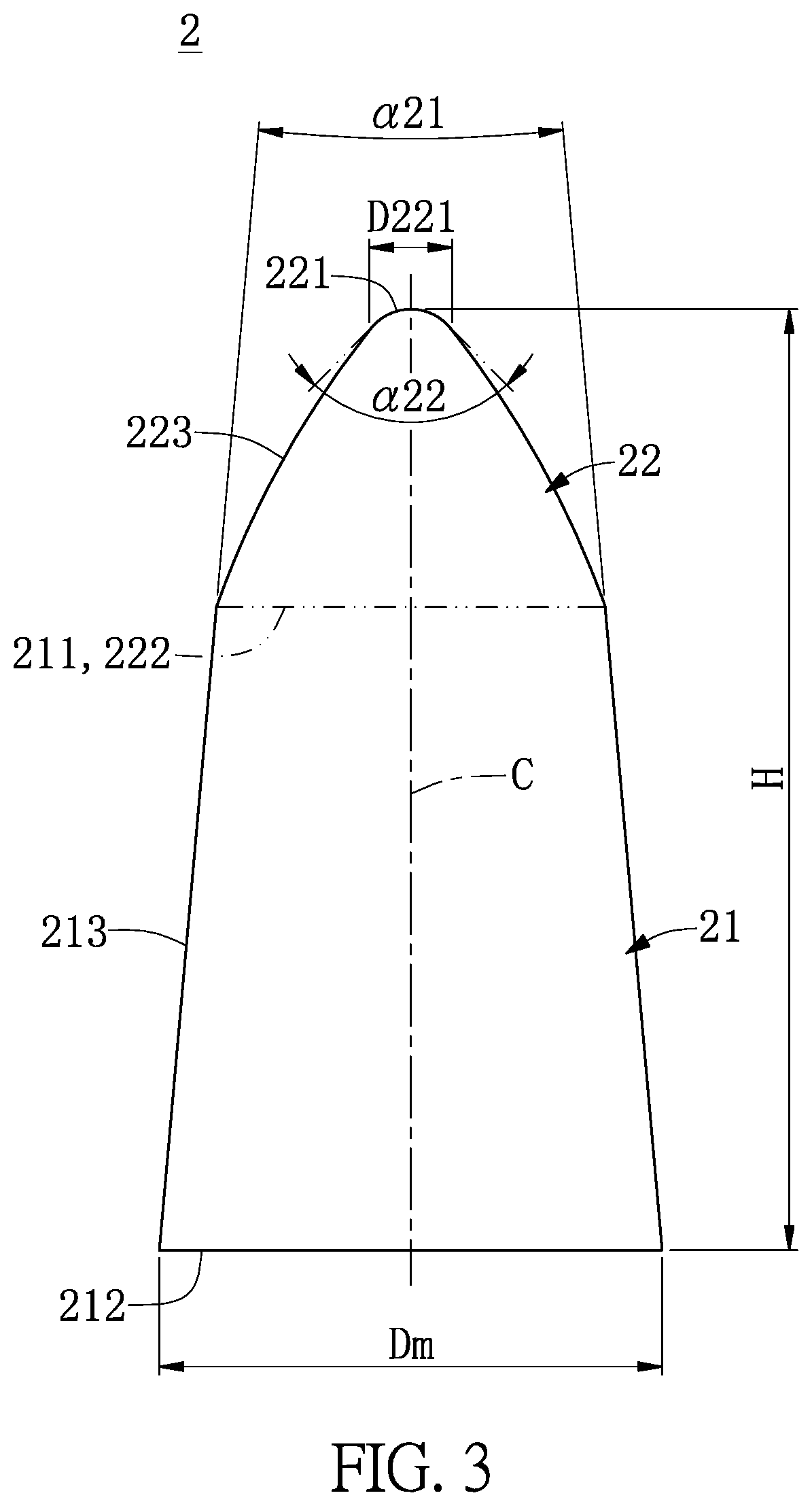 Microneedle structure and biodegradable microneedle thereof