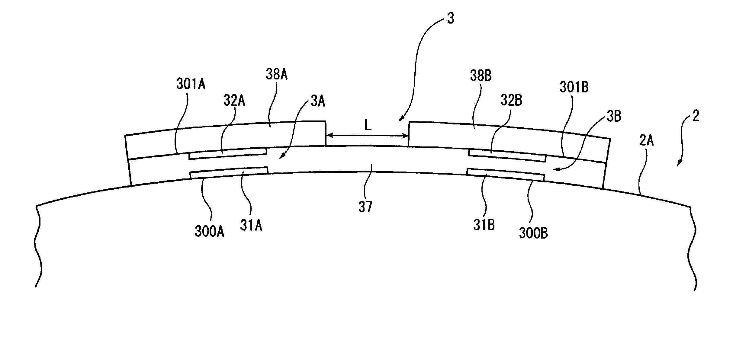 Thermometer, electronic device having a thermometer, and method for measuring body temperature