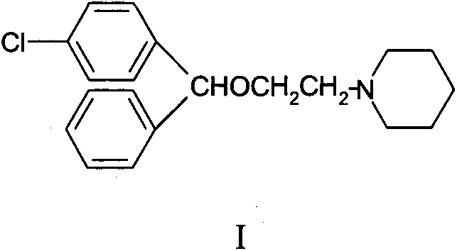 Industrial preparation method of cloperastine