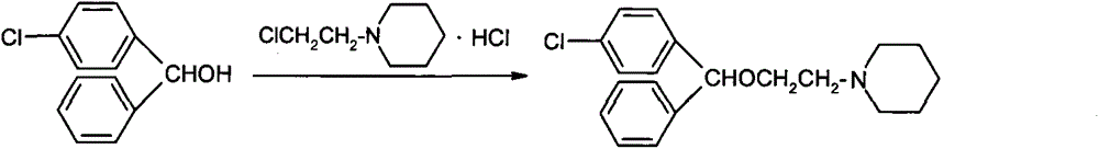 Industrial preparation method of cloperastine