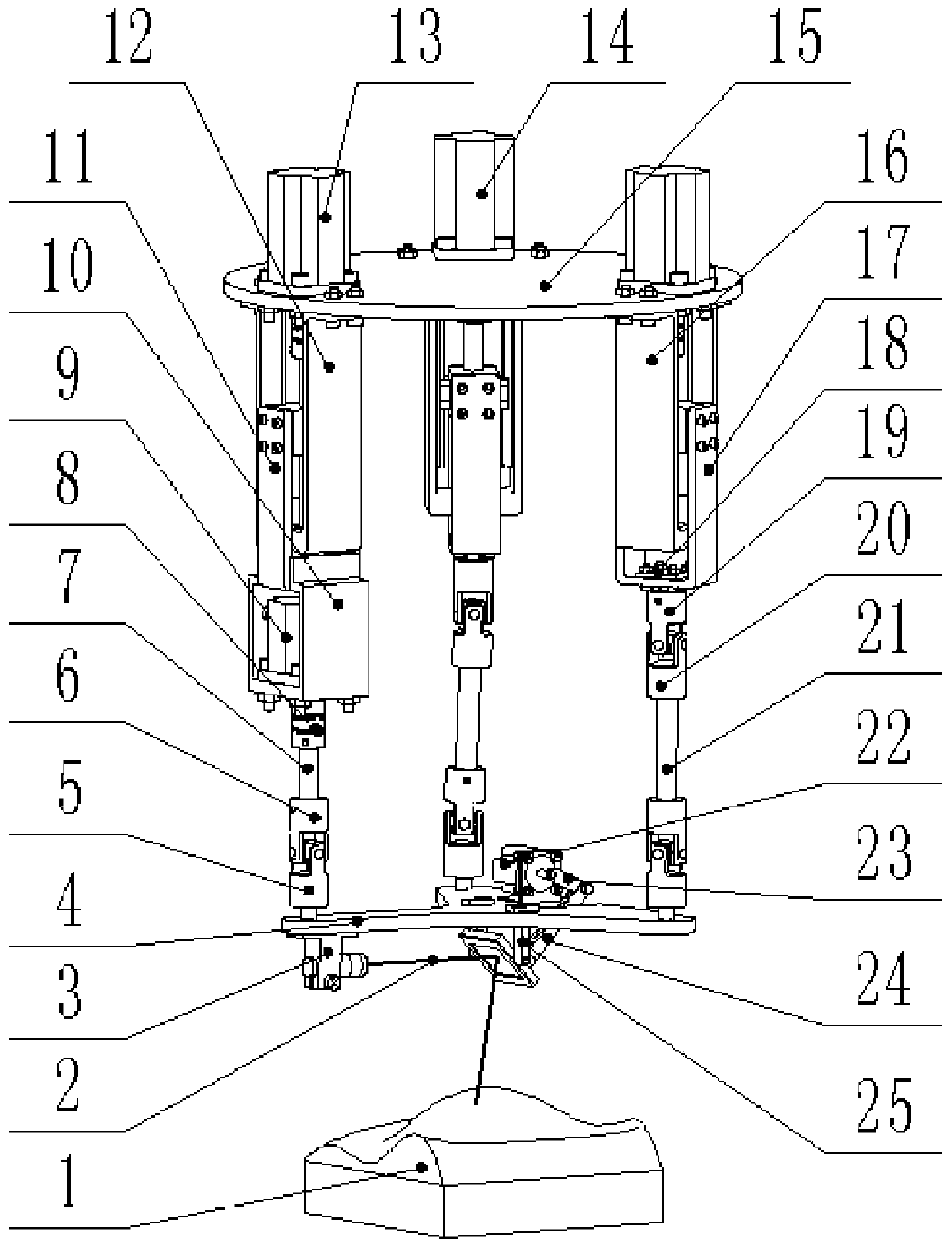 A prism-type laser intensified coating device