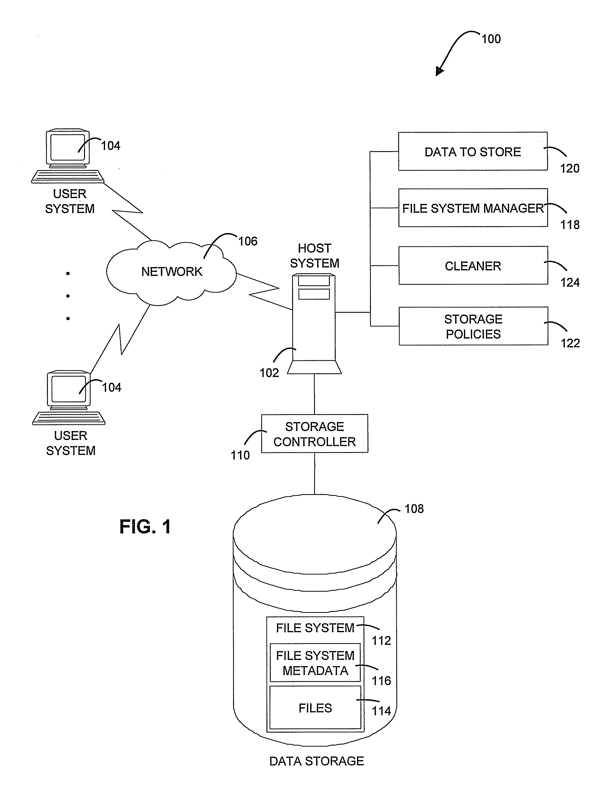 Methods, systems, and computer program products for file relocation on a data storage device