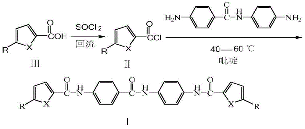 Formamido diphenyl amide compound and application thereof