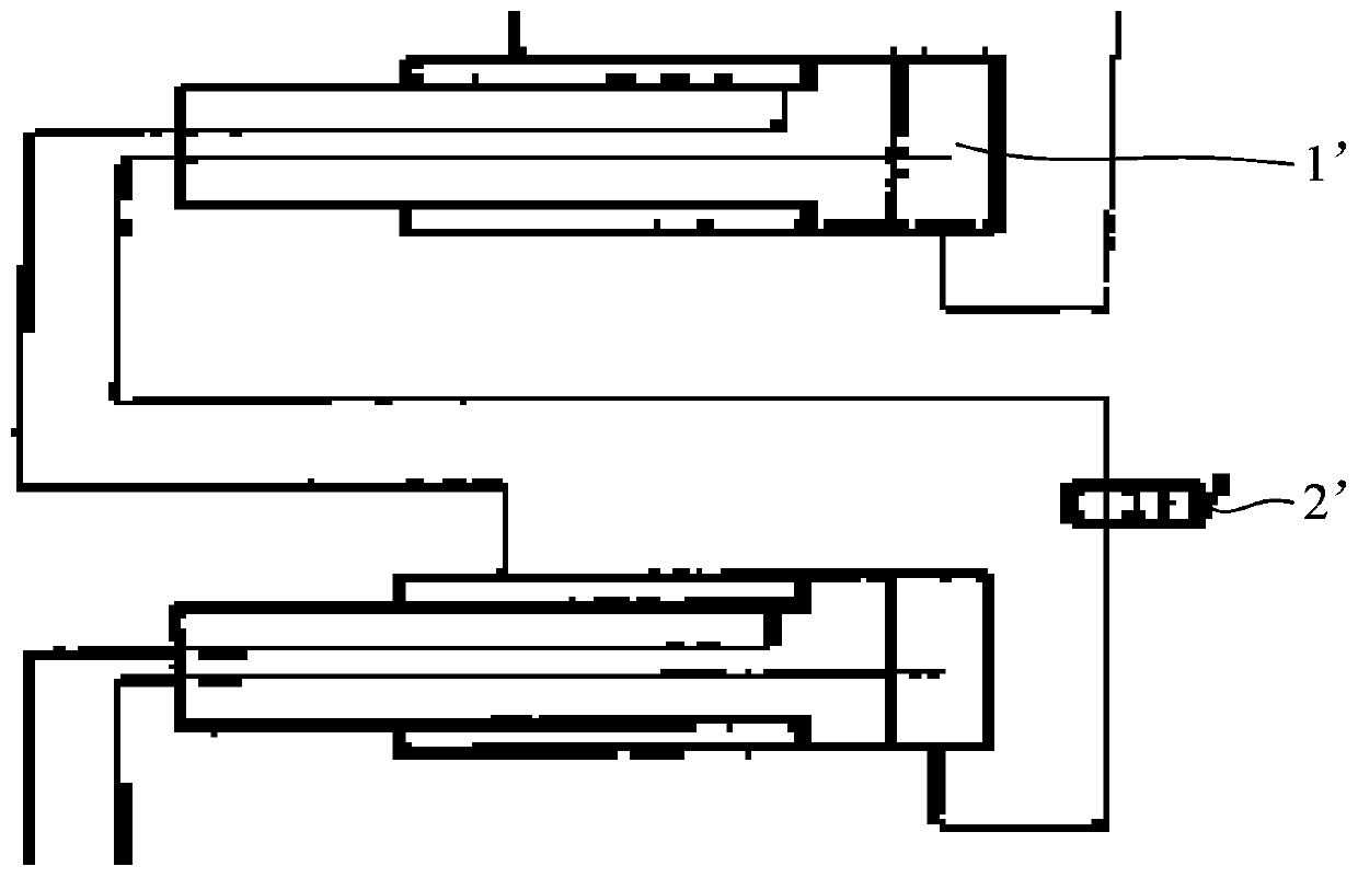 Cylinder, series cylinder and engineering vehicle