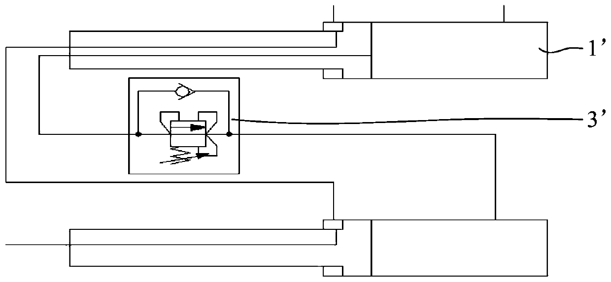 Cylinder, series cylinder and engineering vehicle