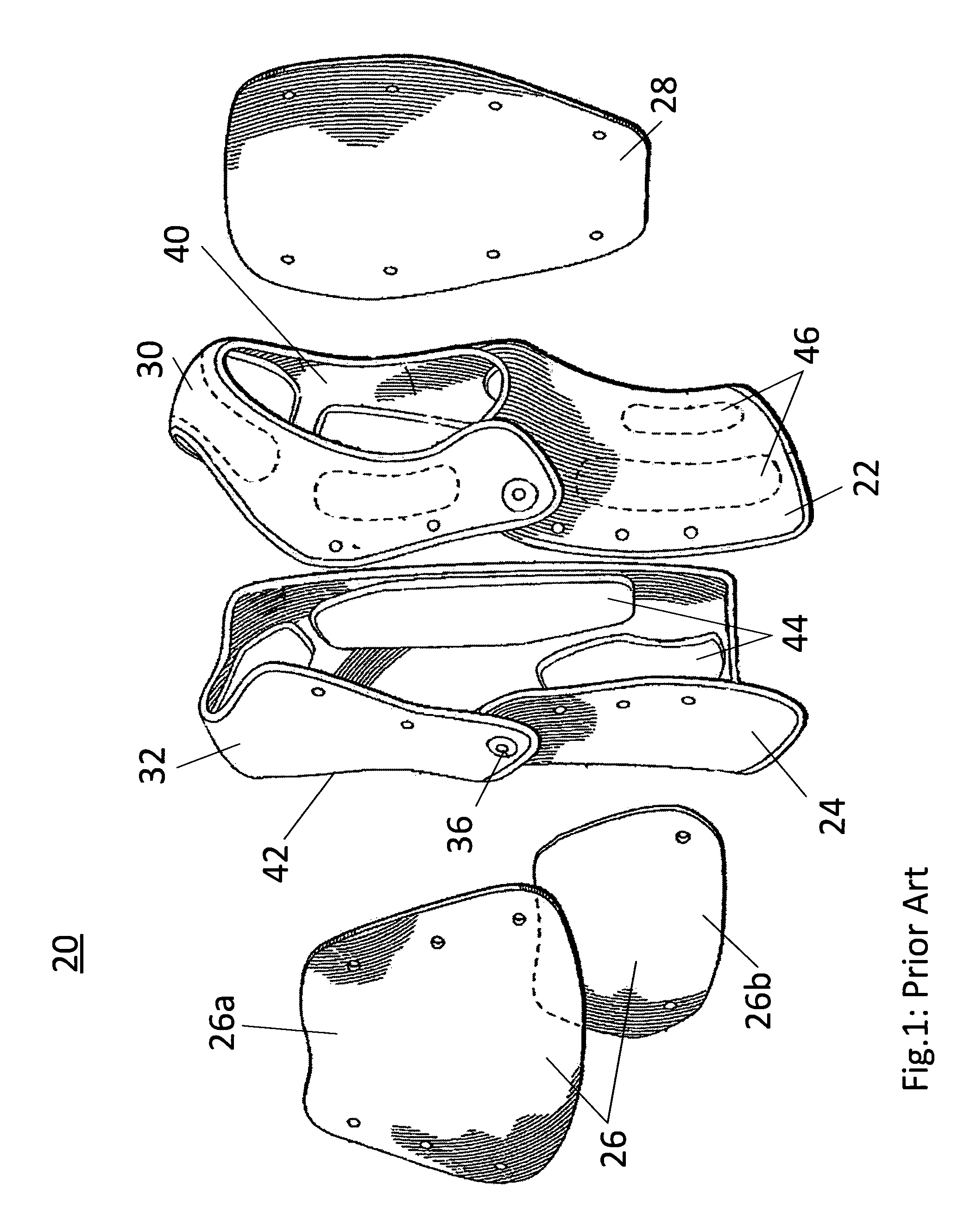 Articulated body armour