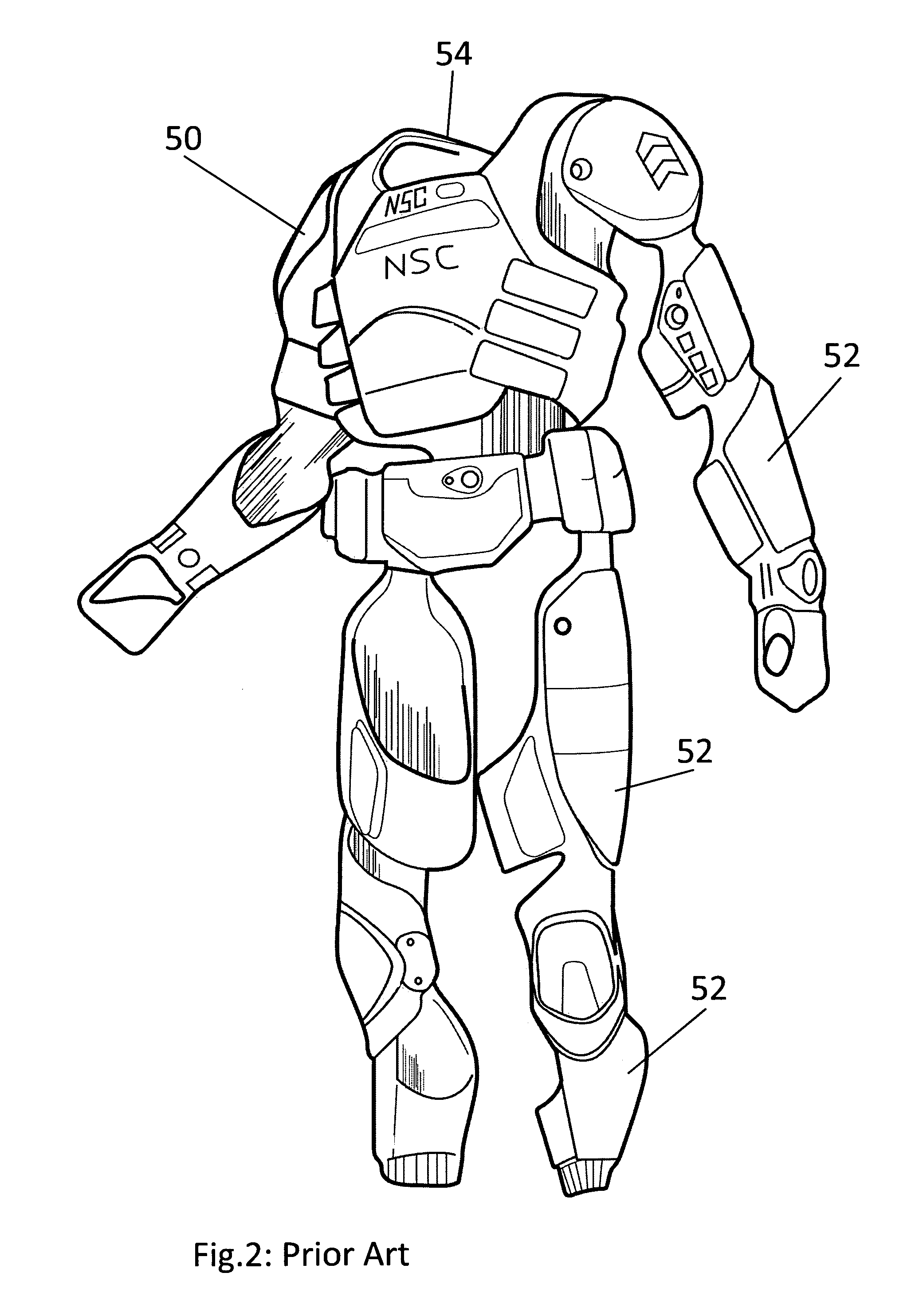 Articulated body armour