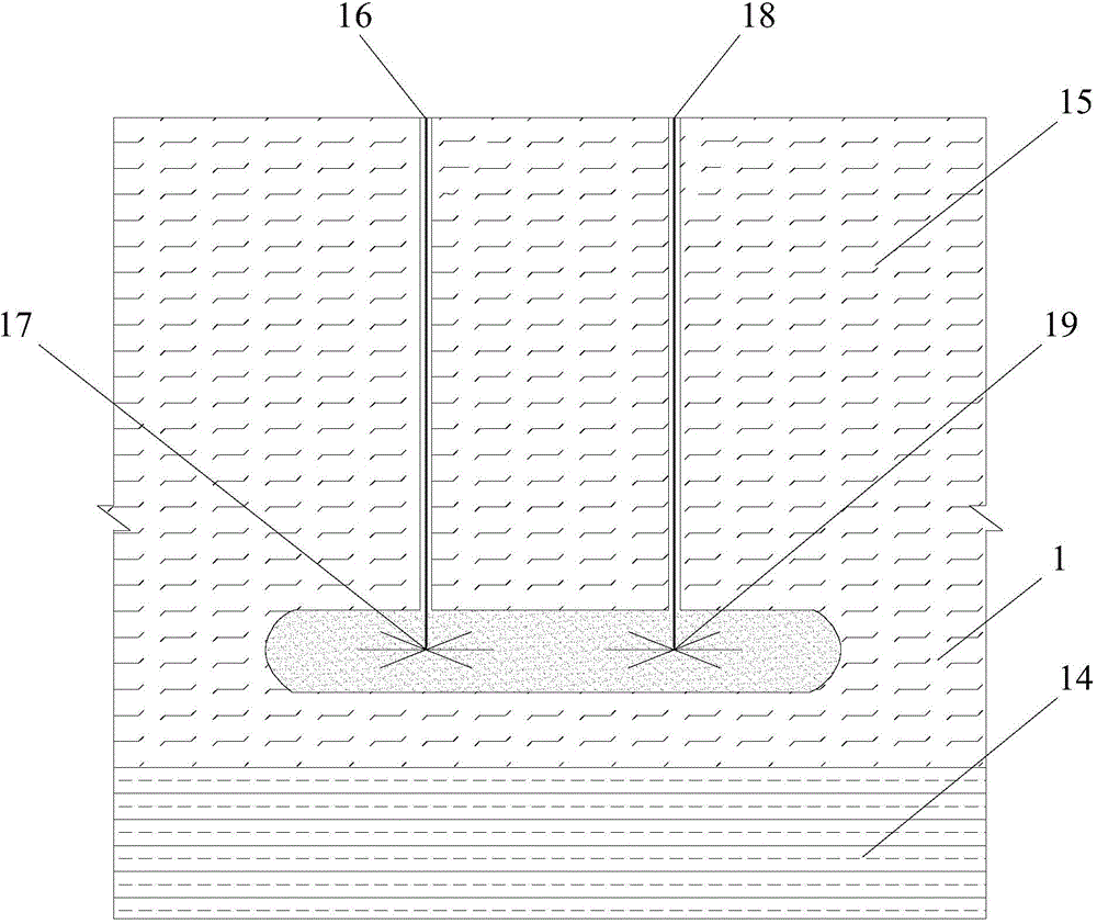 A construction method of anti-floating pile raft structure combined with deep rotary grouting cement-soil slab and anchor rod