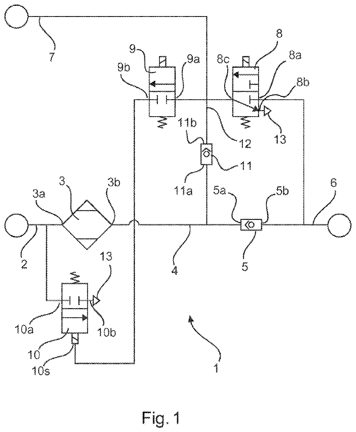 Compressed-Air Treatment System and Method for Operating a Compressed-Air Treatment System