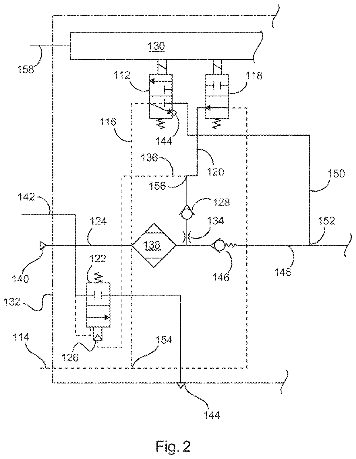 Compressed-Air Treatment System and Method for Operating a Compressed-Air Treatment System