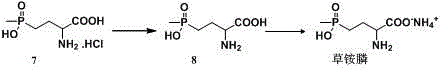 Method for preparing high-purity glufosinate-ammonium by adopting organic alkali deacidification method