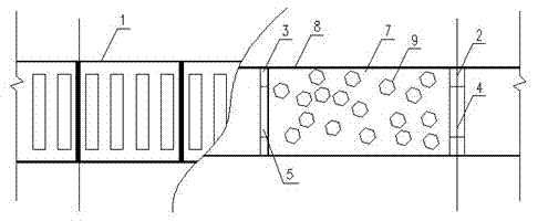 Drop-aeration sewage transportation treatment channel