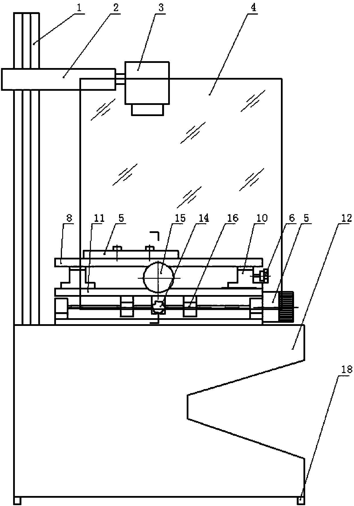 Safe-using laser marking machine