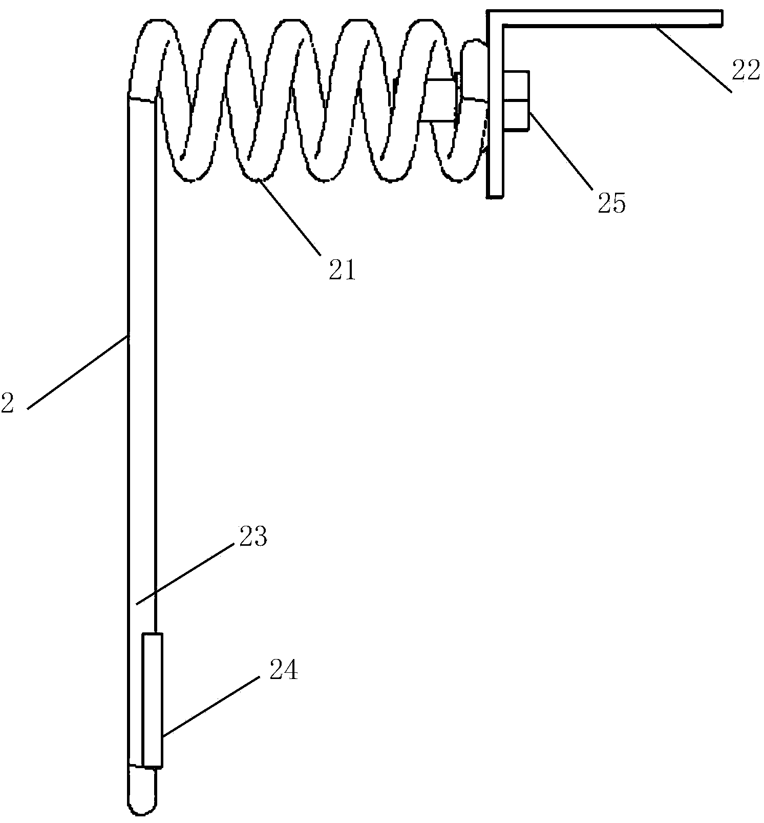 Window alarm board with transverse elastic connecting pieces and manufacturing method of window alarm board
