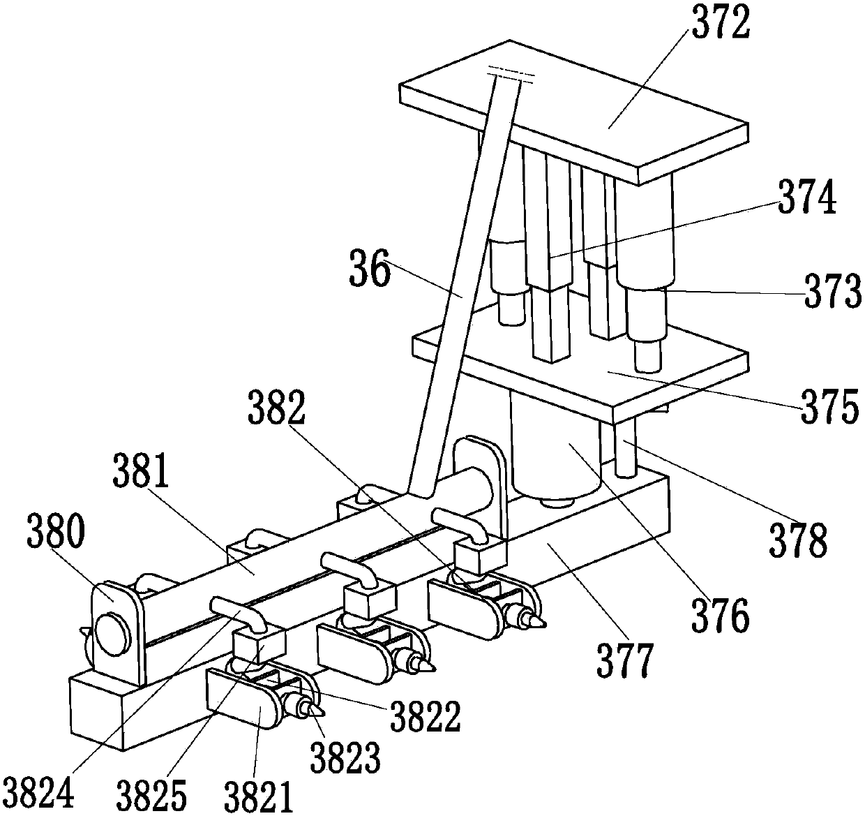 An automatic watering device for planting and cultivating crops