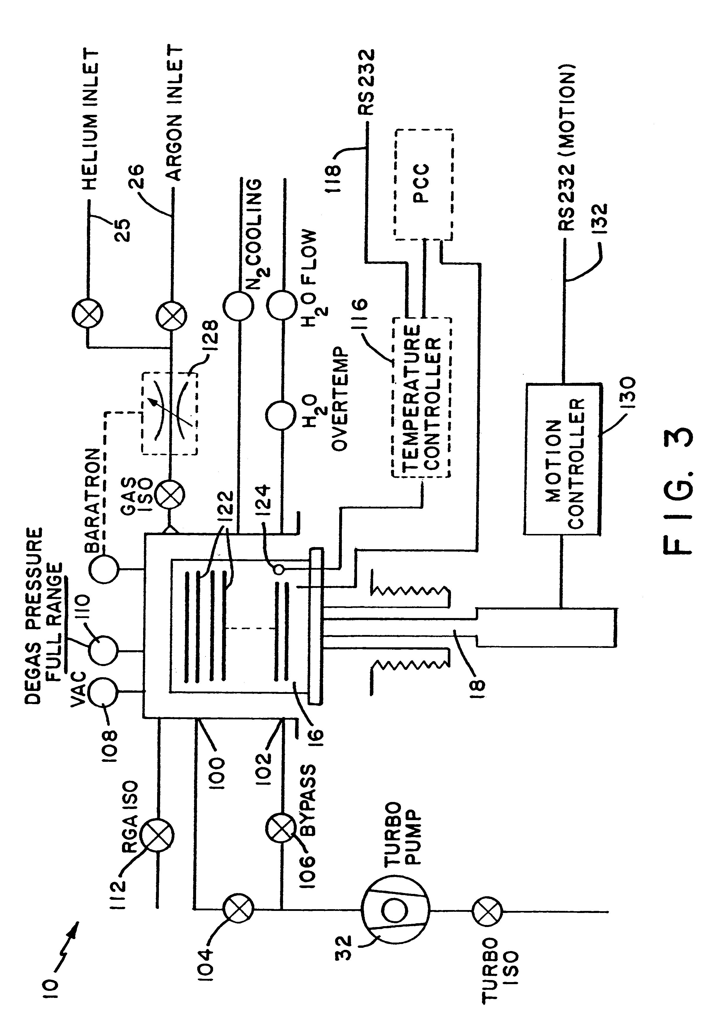 Apparatus and method for enhanced degassing of semiconductor wafers for increased throughput