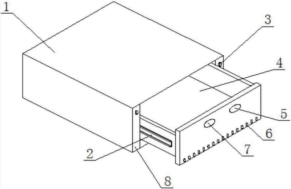 Touch electric drawer