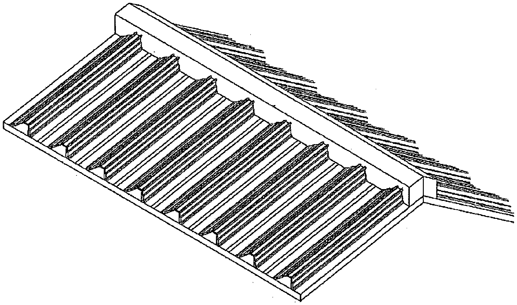 Fitted Roofing Material, Cleat, And Fitted Roof Structure