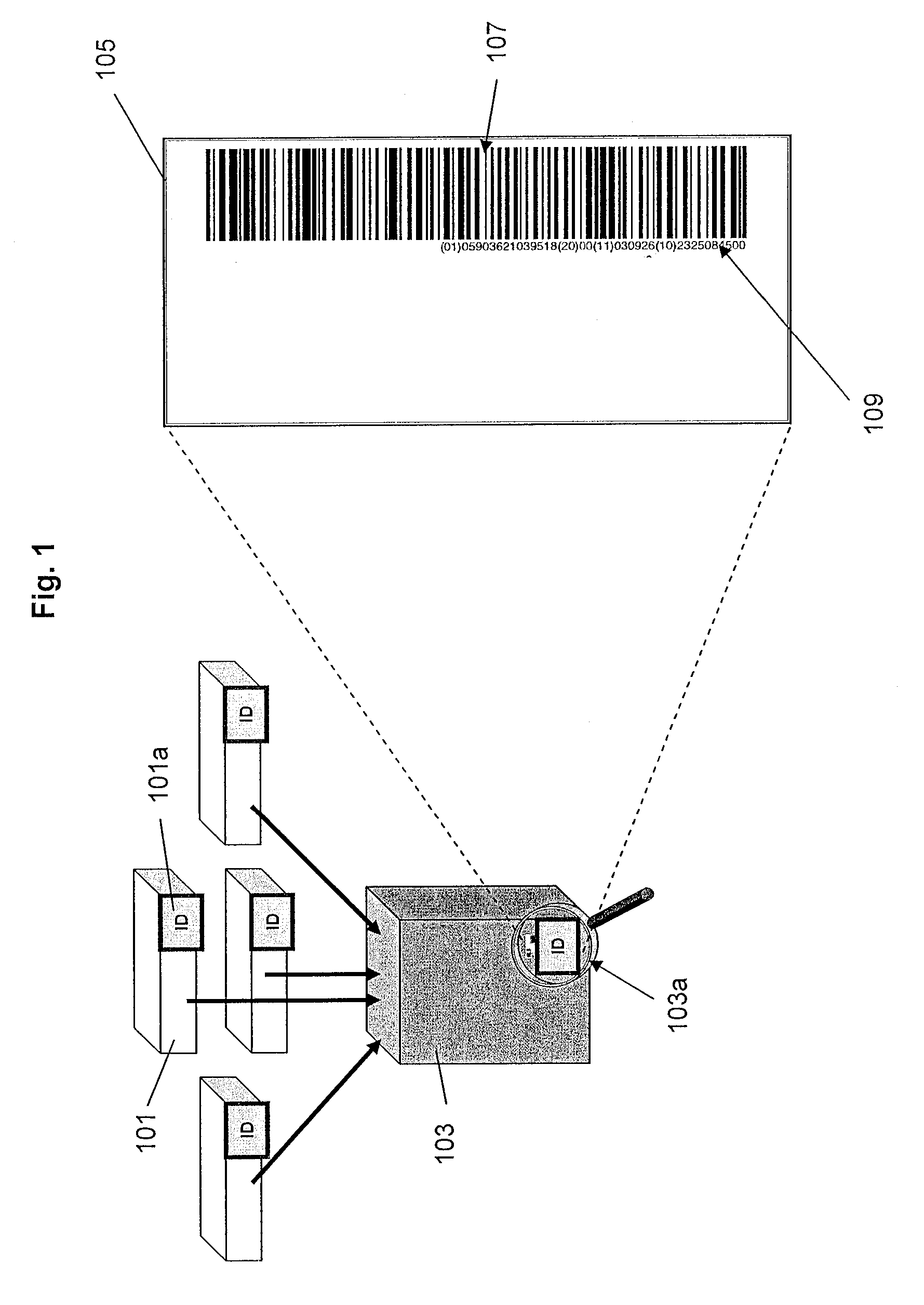 Method and apparatus for identifying, authenticating, tracking and tracing manufactured items