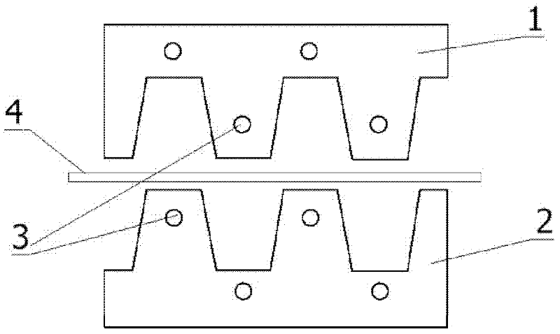 Thermal forming method for multilayer metal composite boards