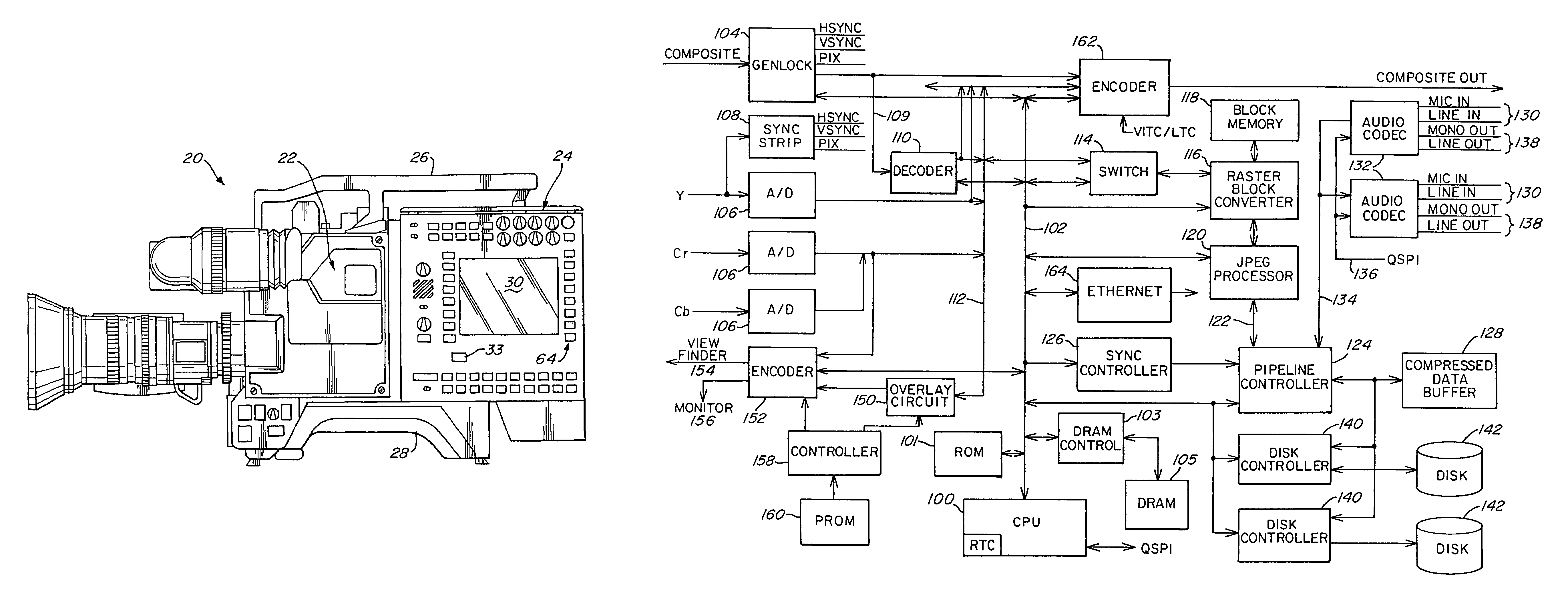 Motion picture recording device using digital, computer-readable non-linear media