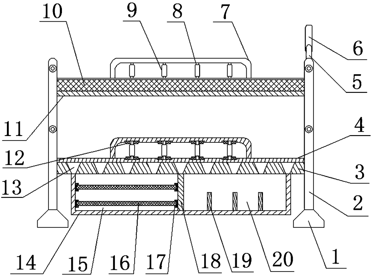 High-low bed for student dormitory