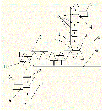 Acid soil improver as well as continuous team-pressure device and method thereof