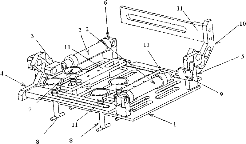 Automatic box folding fixture