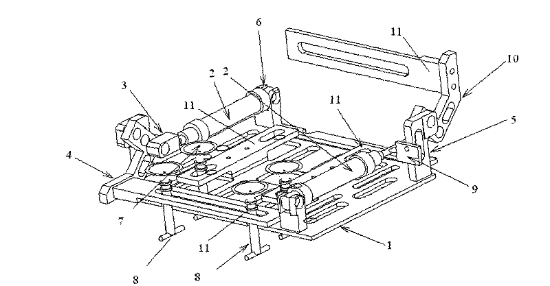 Automatic box folding fixture