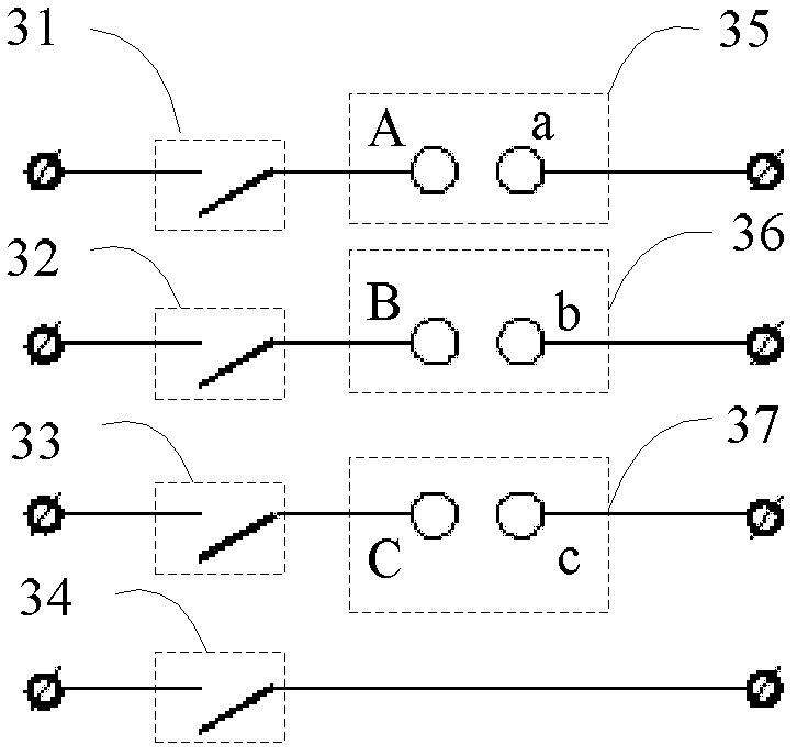Low voltage loop-closing selective-tripping system