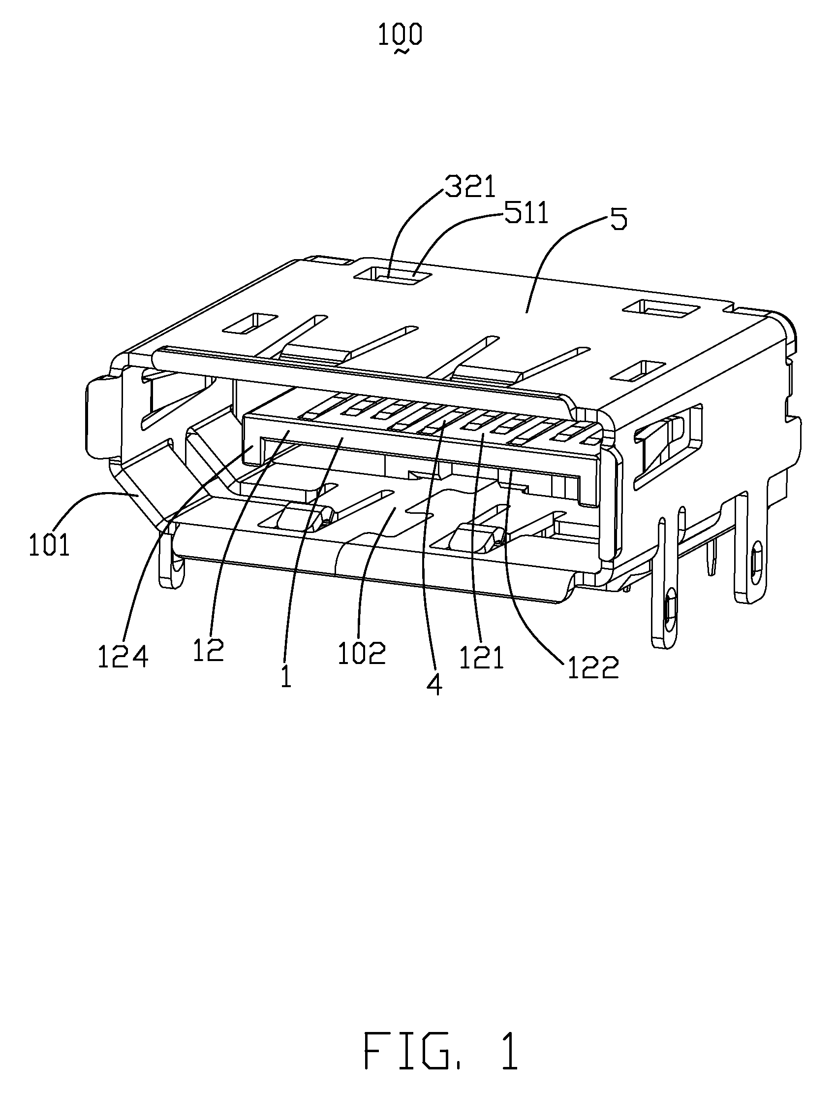 Electrical connector with improved contact structure